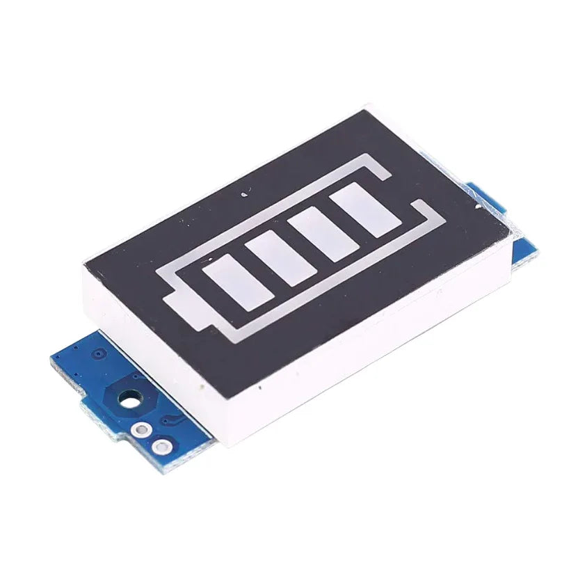 2S 18650 Li-po Lithium Battery Capacity Indicator Module - Robot Pi Shop