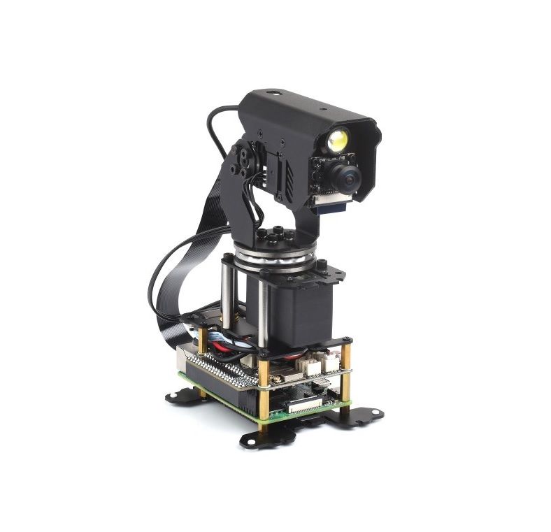 360° Omnidirectional High-Torque 2-Axis Expandable Pan-Tilt Camera Module