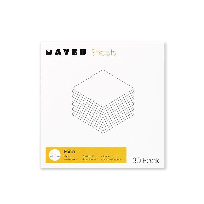 Mayku Form Sheets