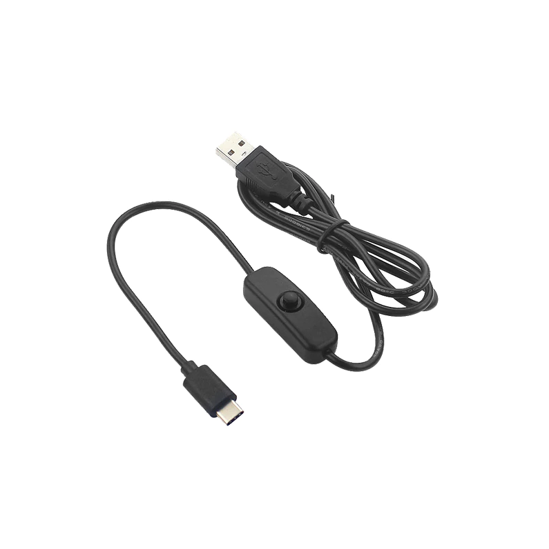 USB to Type C Cable With ON/OFF Switch