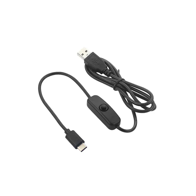 USB to Type C Cable With ON/OFF Switch - Robot Pi Shop