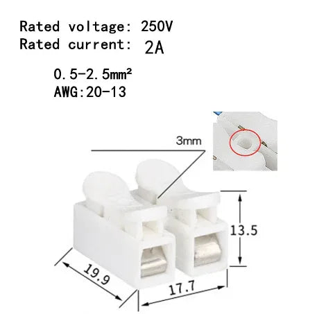 Spring Quick Wire Connector - Robot Pi Shop