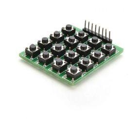 4×4 Matrix 16 Keypad Keyboard Module - Robot Pi Shop