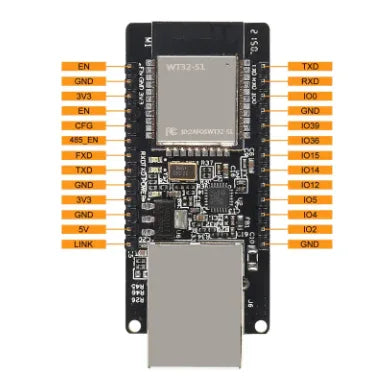 WT32-ETH01 ESP32 Wifi Wireless Module - Robot Pi Shop