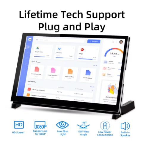 7 Inch Touch Screen IPS 1024x600 HD LCD HDMI Display