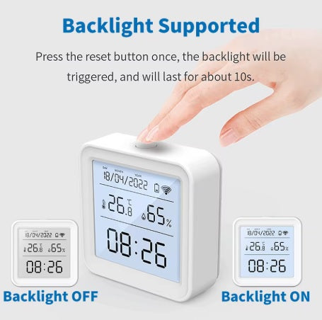 Tuya Smart WIFI Temperature Humidity Sensor