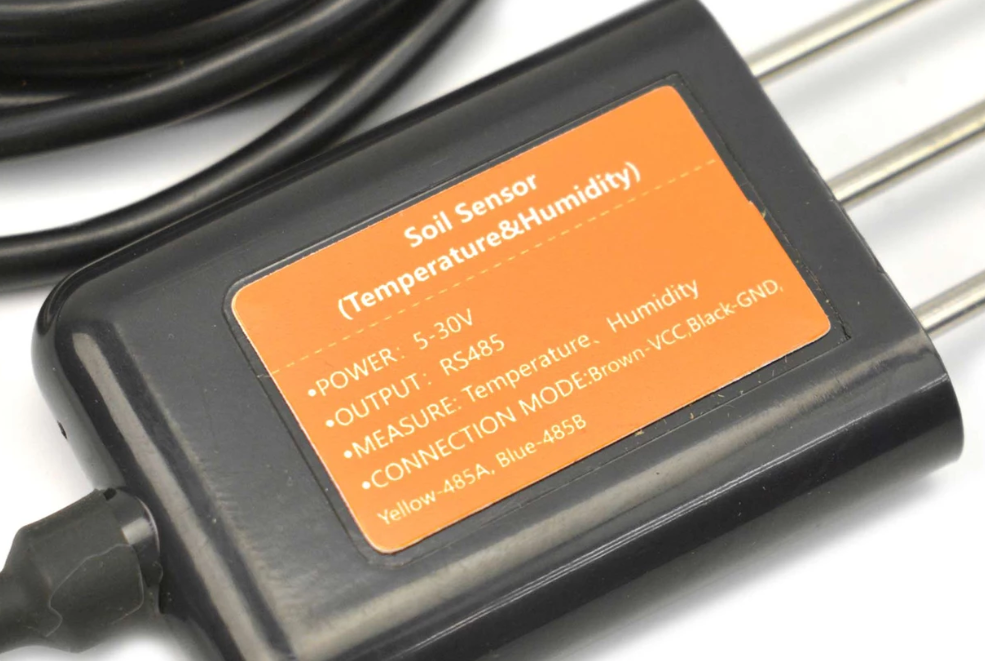 RS485 MODBUS-RTU IP68 Soil Temperature & Moisture Sensor for Automatic Irrigation