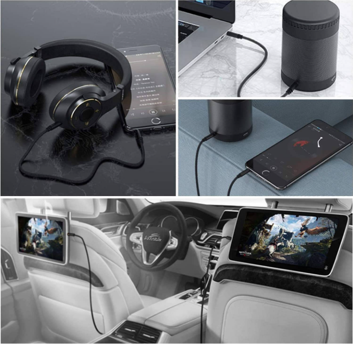 3.5mm AUX Audio Cable 1m