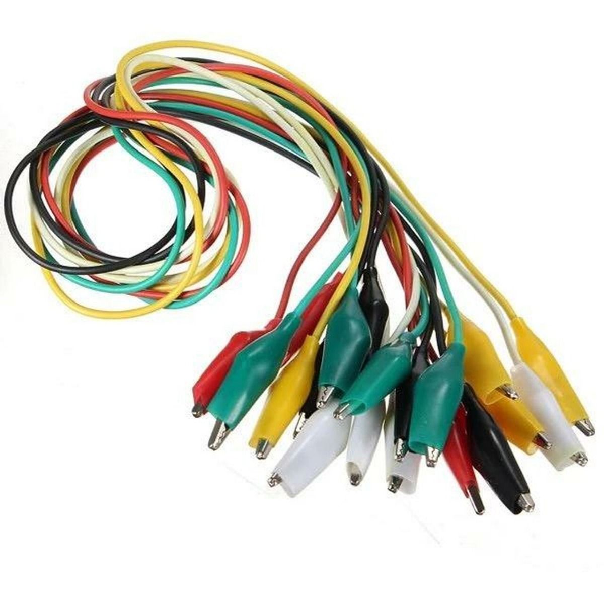 Alligator Double-Ended Clip Test Jumper Wire