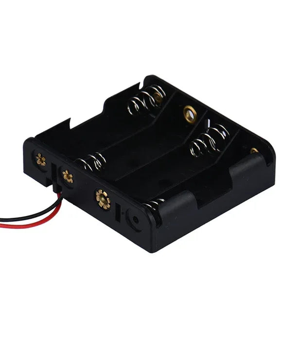 4-AA Battery Holder - Robot Pi Shop