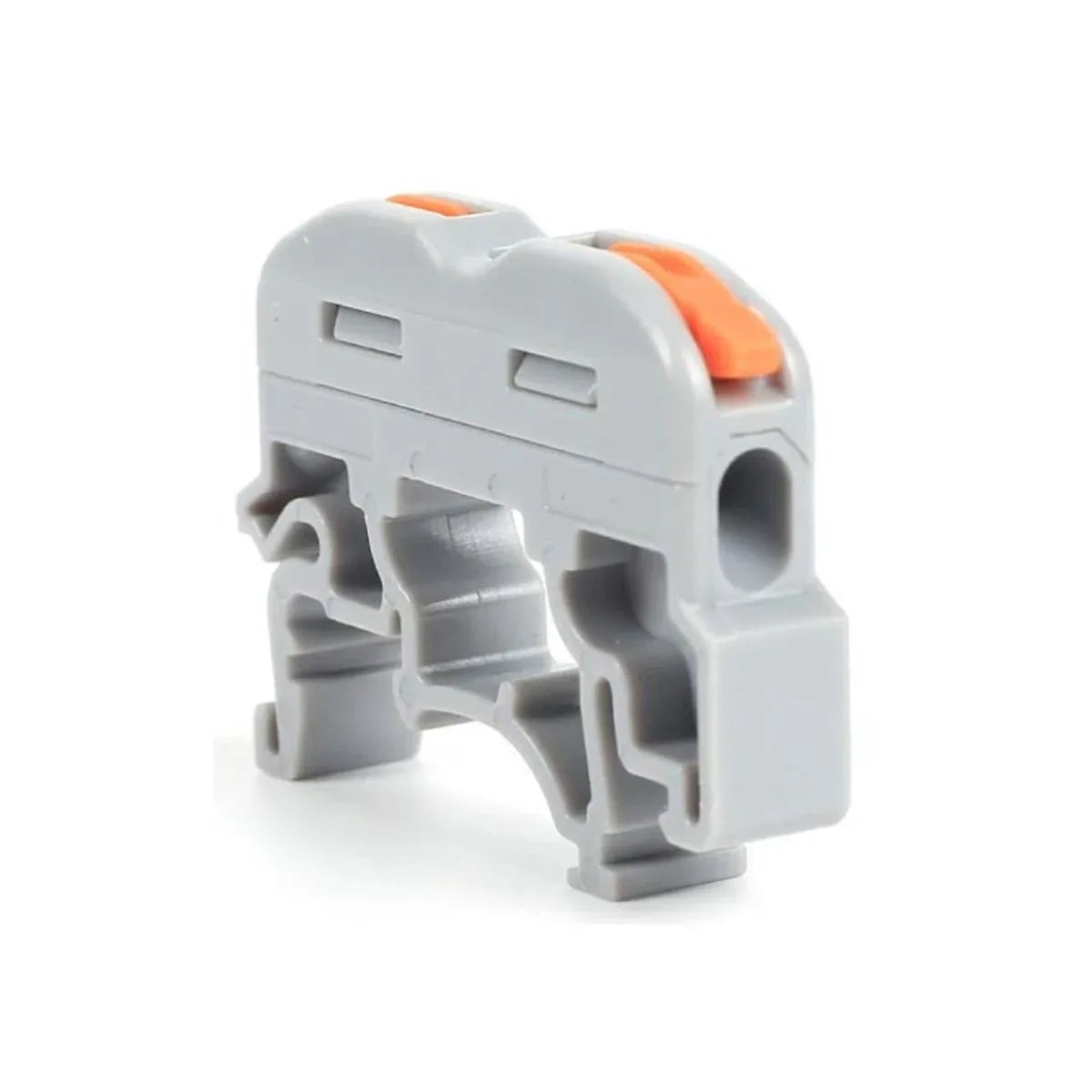 PCT-211 - DIN Rail Terminal Connector 1 In-1 Out - Robot Pi Shop