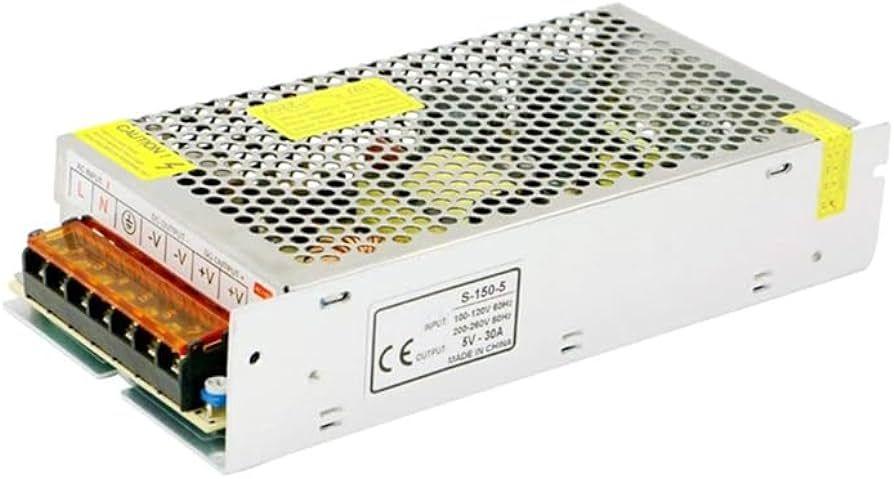 Switching Power Supply 5V 30A - Robot Pi Shop