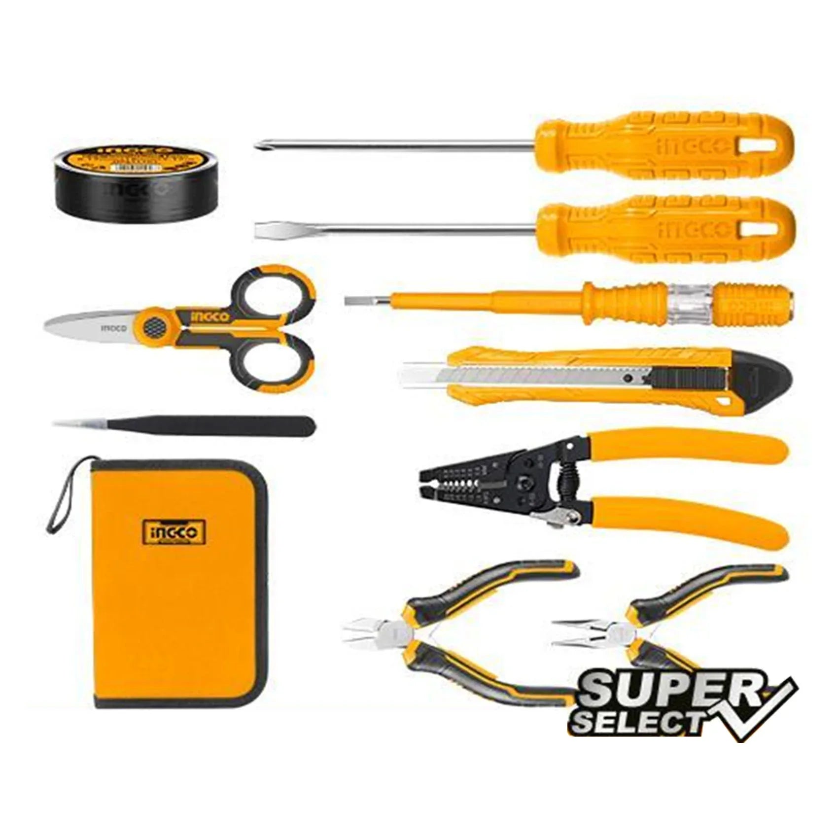 INGCO 13 Pcs Telecom Tools set - Robot Pi Shop