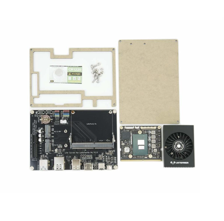 LattePanda Mu Micro x86 Compute Module Evaluation Kit (N100, 8GB RAM, 64GB eMMC)