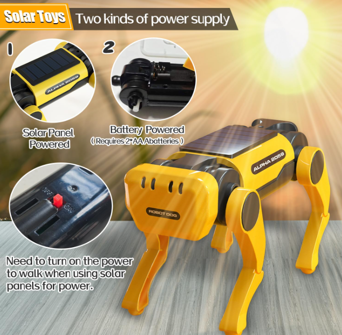 Solar Robot Dog