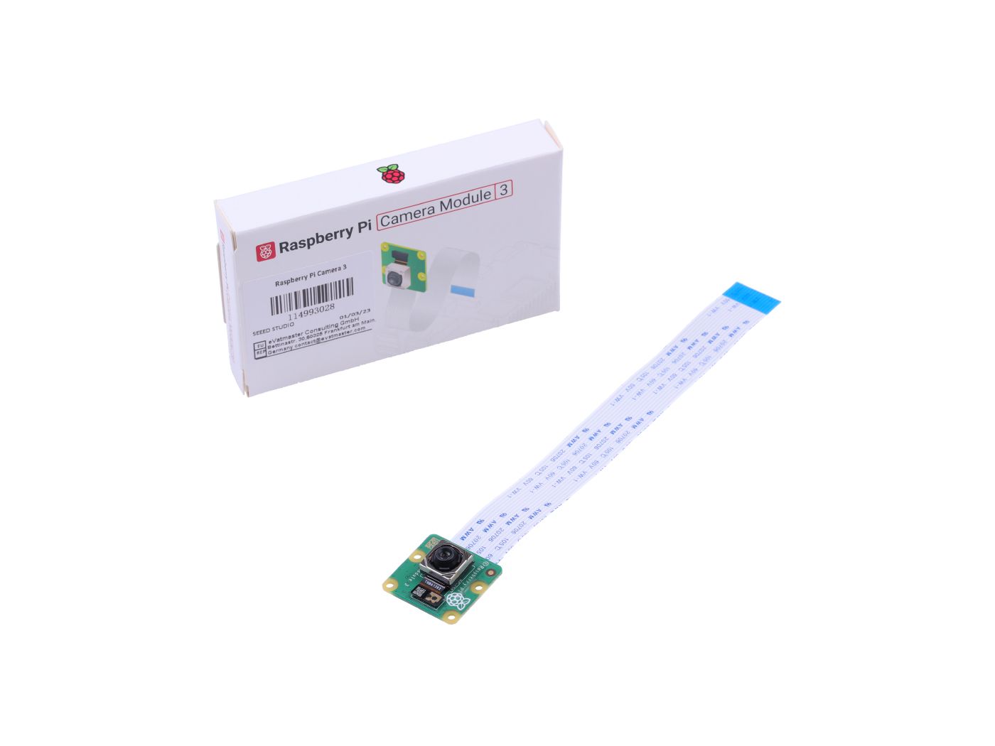 Camera Module 3 - Sony IMX708, 4608 × 2592 pixels, IR cut filter, autofocus