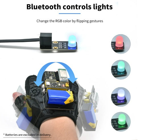 Keyestudio Motion Sensing Glove Gesture Nano Control Smart Car