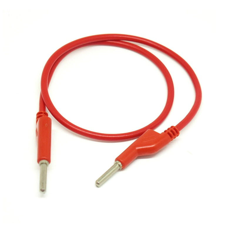 50cm Double 4mm Banana Cable 15A Red