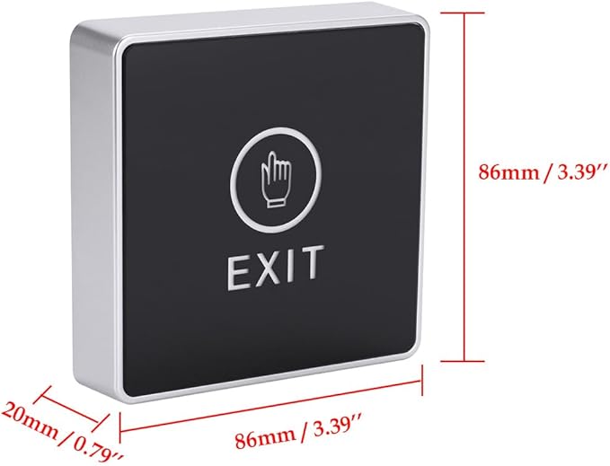 Touch Exit Button