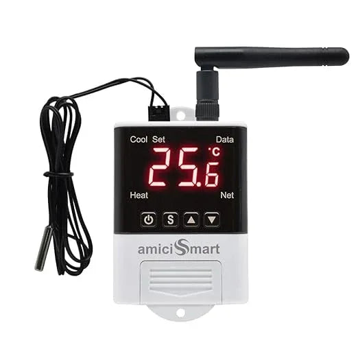 WiFi Temperature Controller with LCD Display - Robot Pi Shop