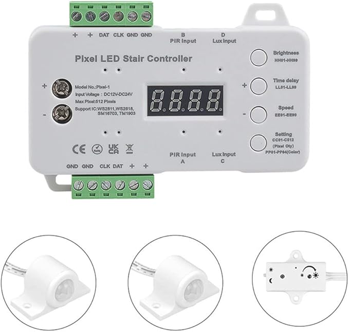 Pixel Stair Lighting Controller