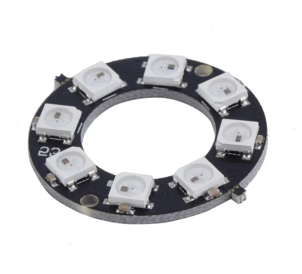 8 Bit WS2812 5050 RGB LED Built-in Full Color Driving Lights - Robot Pi Shop