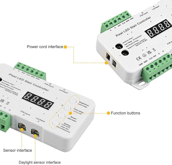 Pixel Stair Lighting Controller