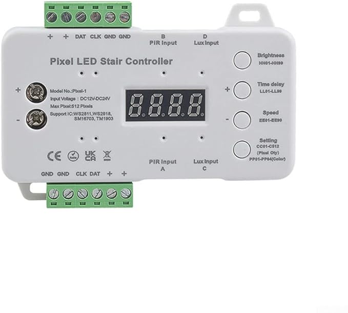 Pixel Stair Lighting Controller