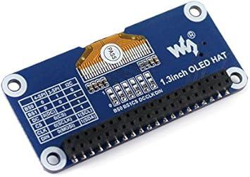 1.3inch OLED display HAT - Robot Pi Shop