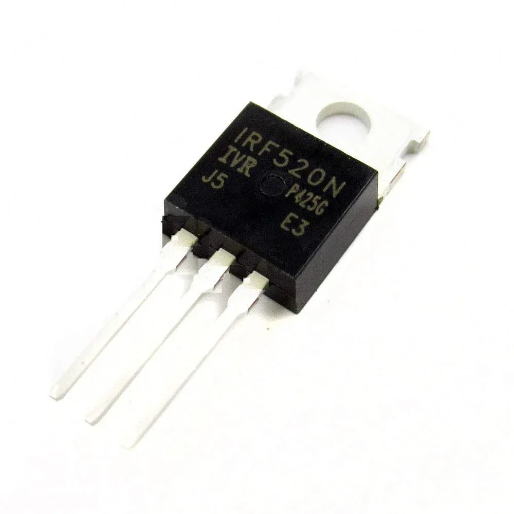 IRF 520 N-Channel Power MOSFET - Robot Pi Shop