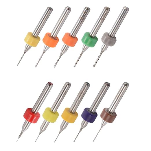 10Pcs 0.1-1.0mm Mixed 3D Printer Nozzle Cleaning Drill Bit Kit