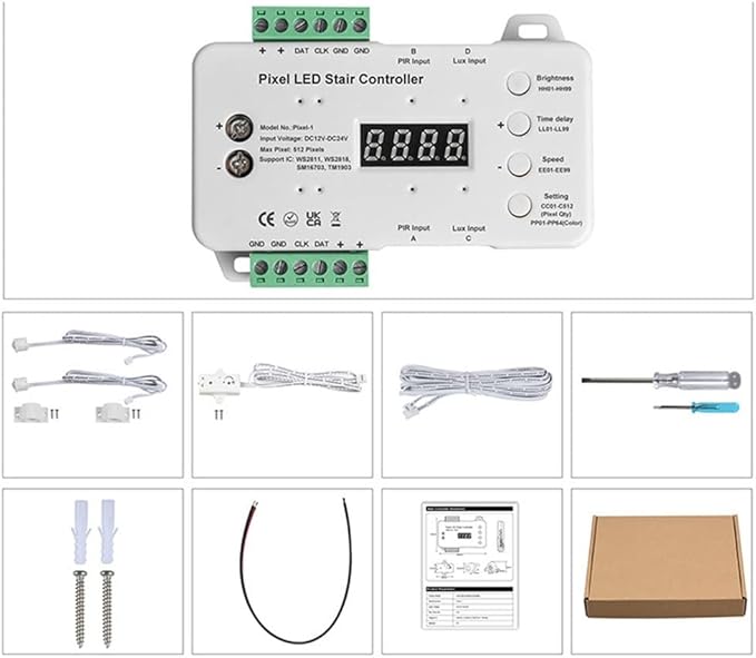 Pixel Stair Lighting Controller