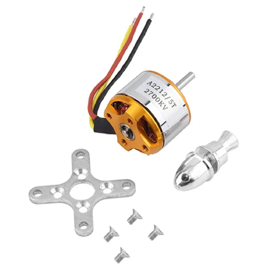 A2212/5T Brushless Motor 2700 KV - Robot Pi Shop