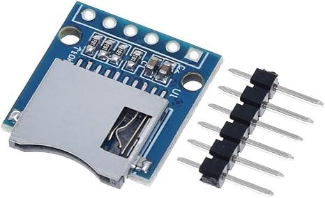 Micro SD Card Reader Module - Robot Pi Shop