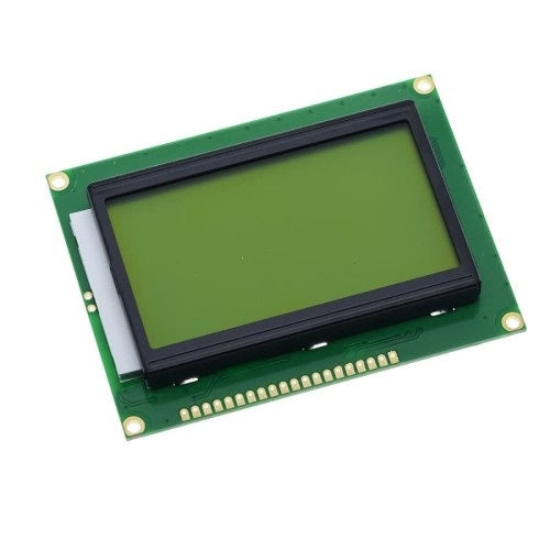128*64 DOTS LCD Green Screen