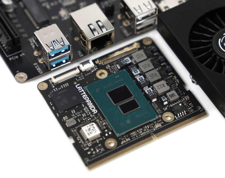 LattePanda Mu Micro x86 Compute Module Evaluation Kit (N100, 8GB RAM, 64GB eMMC)
