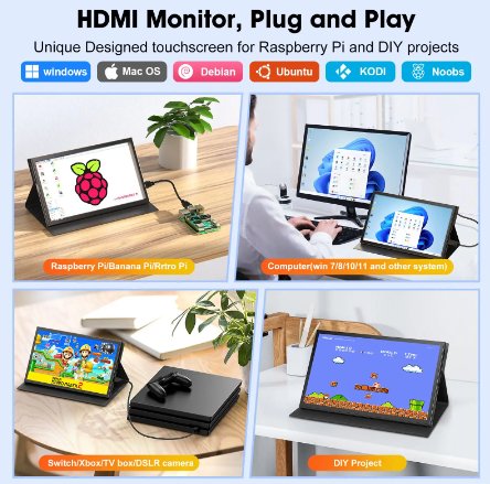 10 inch 1024x600 IPS Capacitive Touchscreen