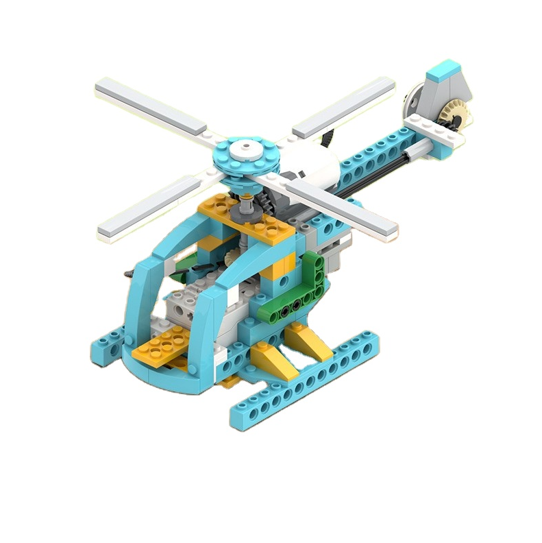 606pcs 52 in 1 Science and Education Set Building Blocks