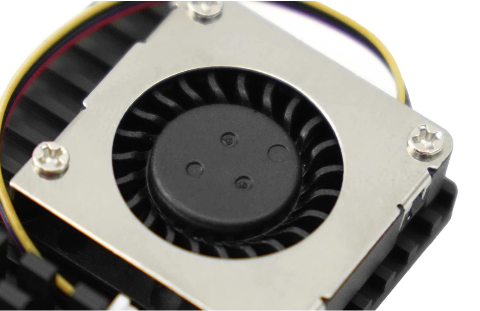 Aluminum Alloy Cooling Fan fo Raspberry Pi 5 – Robot Pi Shop