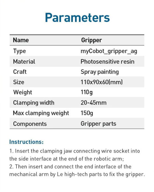 myCobot Adaptive Gripper