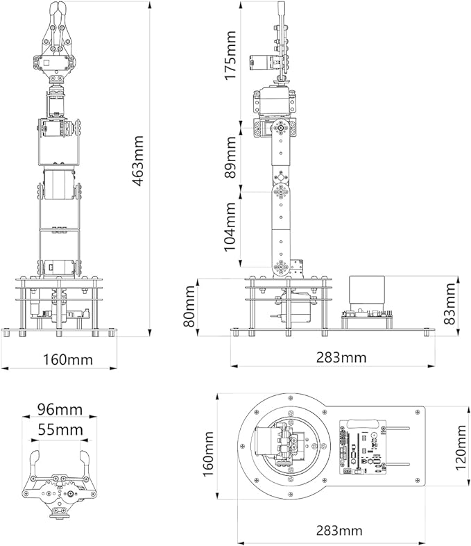 6DOF Robotic Arm Kit