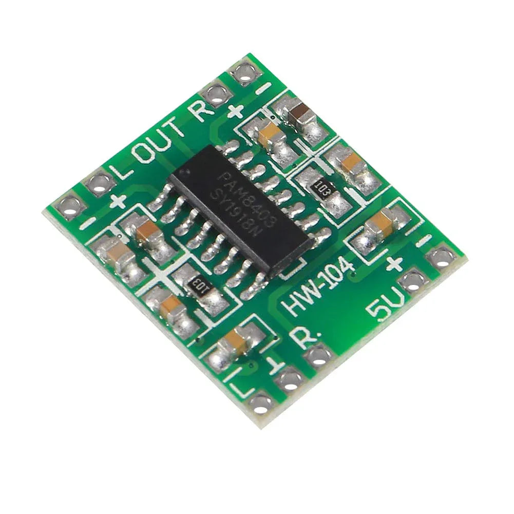 PAM8403 Super Mini Digital Amplifier Board - Robot Pi Shop