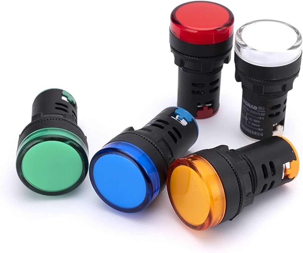 AC220V 22mm AD16-22DS LED Signal Lamp