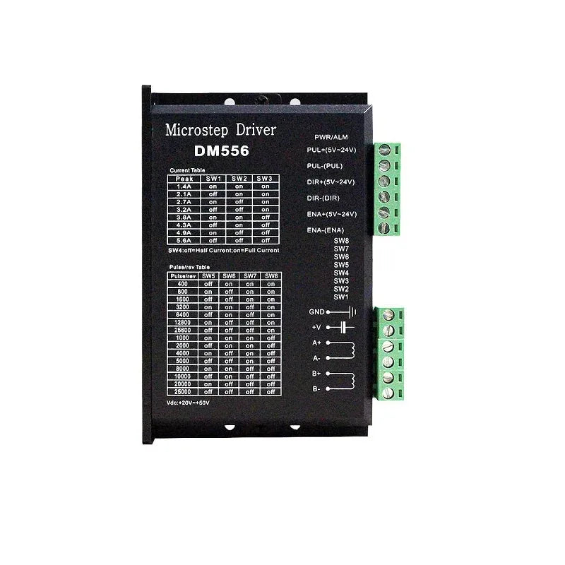 DM556 2-phase Stepper Motor Driver - Robot Pi Shop