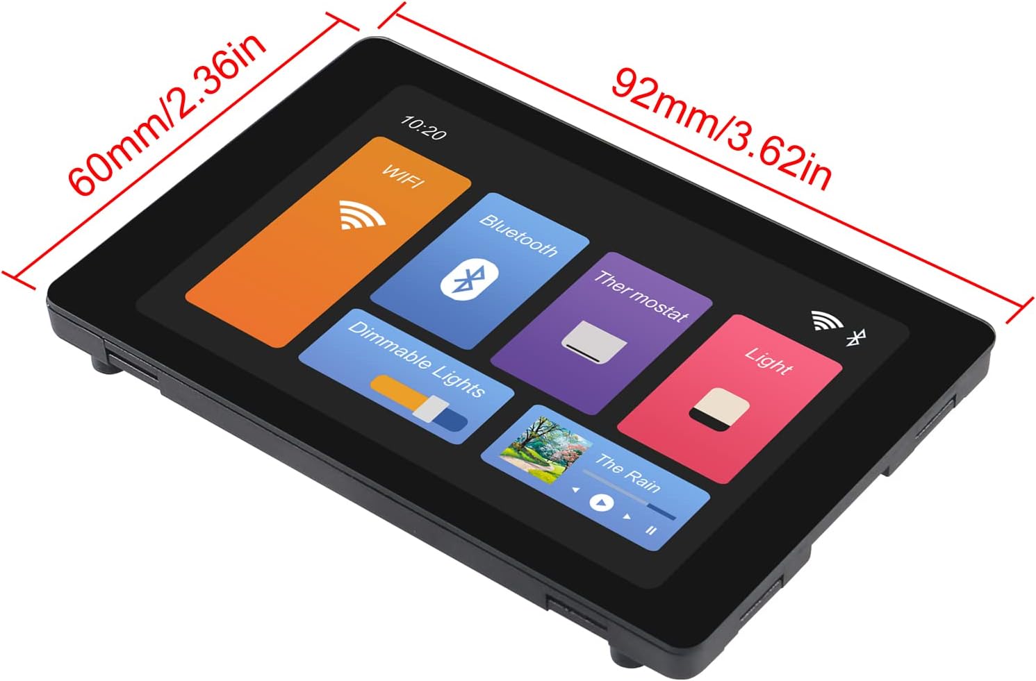 WT32-SC01 PLUS With 3.5 inch 320X480 Capacitive Multi-Touch Screen