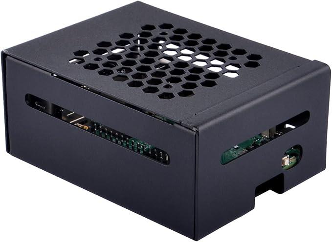 Jewelled Raspberry Pi Case GeeekPi Metal Case for Raspberry Pi 5 – Robot Pi Shop