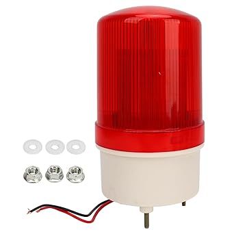 LTE-1101J 220V 120dB Red Sound and Light Alarm