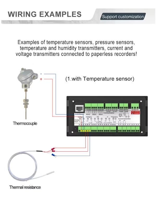 ECR6800 Multi-channel Paperless Recorder 6 Channels