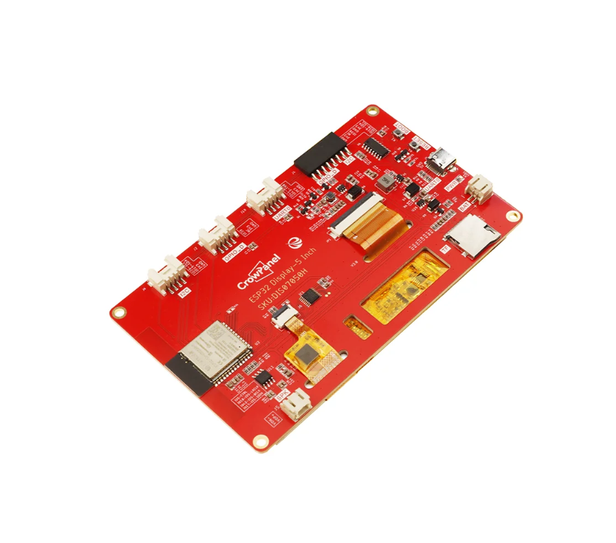 CrowPanel 5.0"-HMI ESP32 Display 800x480 RGB TFT LCD Touch Screen