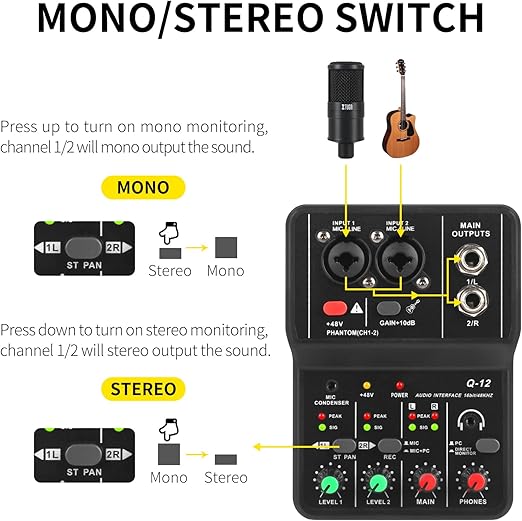Q12 USB Audio Interface